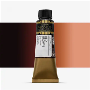 آبرنگ میشن Gold Class سری D رنگ (Red Brown W565)