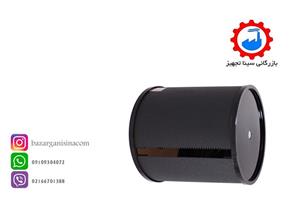 مخزن دستمال کاغذی گرد مدل ROJIN 13 مشکی