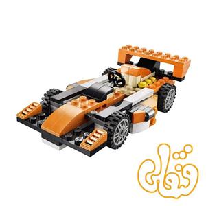 ساختنی لگو 3 مدل ماشین ، کامیون و فرمول یک 3108