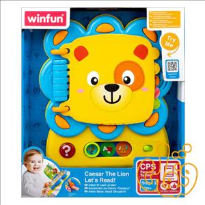 کتاب موزیکال آموزشی شیر وین فان Caesar The Lion Let’s Read 9209
