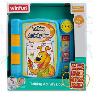 کتاب موزیکال آموزشی وین فان Talking Activity Book 9019
