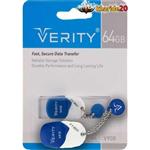  عمده فلش 64 گیگ ضدآب پاکنی verity مدل v908 usb3.0