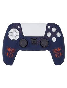 روکش محافظ دسته PS5 لیزری آبی قرمز طرح بارسلونا