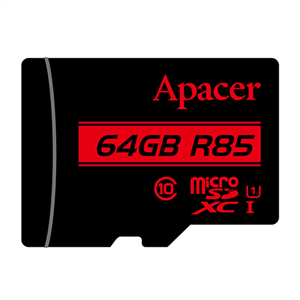 کارت حافظه‌ microSDHC اپیسر استاندارد UHS I U1 مدل AP64G ظرفیت 64 گیگابایت 