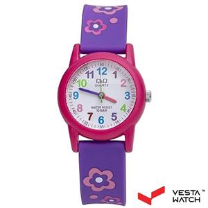 ساعت مچی عقربه ای دخترانه کیو اند کیو مدل VR99J001Y Q and Q  VR99J001Y Watch For Girls  