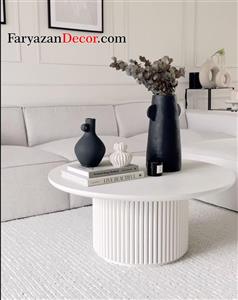 میز جلو مبلی فریازان دکور مدل column