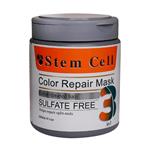 ماسک مو های رنگ و هایلایت شده 3 کاره بدون سولفات استم سل 500 میل | Stem Cell 3 in 1 Color-Treated Sulfate Free Hair Mask 500 ml