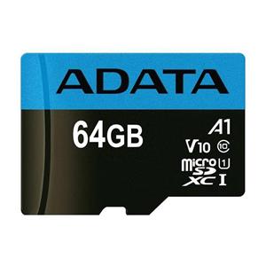 کارت حافظه‌ microSDHC ای‌دیتا Premier ‌10 UHS-I U1 85MBps ظرفیت 64 گیگابایت