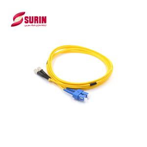 پچ کورد سینگل مود فیبر نوری SC FC DX 2MM 5M UPC