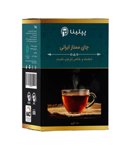 چای سیاه شکسته ممتاز ایرانی جعبه 100 گرمی