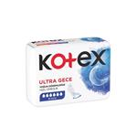 نوار بهداشتی کوتکس Kotex ویژه شب مدل Ultra Gece بسته ۶ عددی