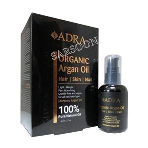 روغن آرگان ارگانیک آدرا پوست، مو ،ناخن Adra organic argan oil for skin, hair, nails