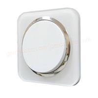 کلید تک پل دلند مدل آدا پلکسی سفید زه نقره ای