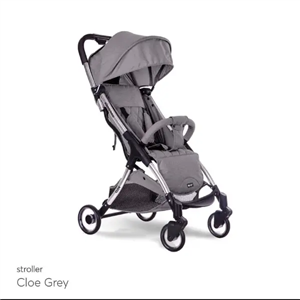 کالسکه کیکابو مدل کلوئه رنگ خاکستری (نوک مدادی)