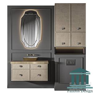 روشویی کابینتی کلاسیک کد 30326