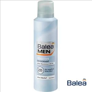 اسپری خوشبو کننده مردانه باله آ مدل SENSITIVE حجم 200میل