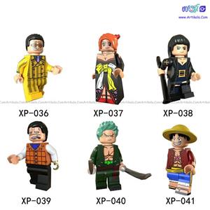 سری لگو 6 عددی شخصیت های وان پیس مدل xp-036 