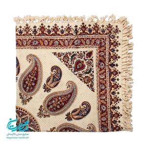 قلمکاری  رومیزی قلمکار طرح بته جقه 120 در 120 