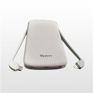 شارژر همراه وریتی مدل V-PU65W ظرفیت 10000میلی امپرساعت VERITY V-PU95W 10000mAh Power Bank