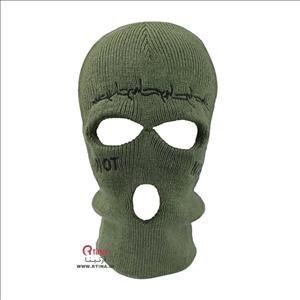 ماسک گنگستری بافت طرح سیم خاردار
