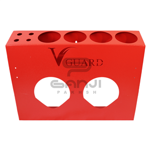 پایه نگهدارنده دیواری چندمنظوره وی گارد مخصوص تجهیزات دیتیلینگ رنگ قرمز V Guard Detailing Holder