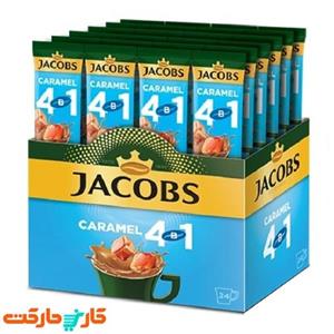 قهوه فوری 4 در 1 کارامل جاکوبز JACOBS CARAMEL 