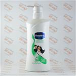 شامپو شیر سر وازلین Vaseline مدل Thick & Shiny