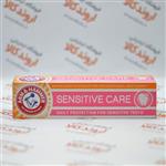 خمیر دندان آرم اند هامر Arm & Hammer مدل Sensitive Care