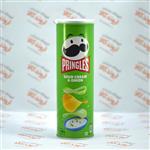 چیپس پرینگلز Pringles مدل (165gr)Sour Cream & Onion