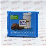 شکلات شیری ریتر اسپرت Ritter Sport مدل ALPINE MILK