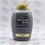 شامپو بدون سولفات او جی ایکس Ogx مدل Charcoal Detox