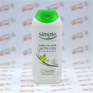 شامپو سر سیمپل Simple مدل Gentle Care 