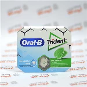 ادامس اورال بی تریدنت oral b Trident مدل Spearmint 