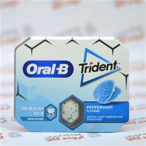 آدامس اورال بی تریدنت oral-b Trident مدل Peppermint 