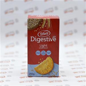 بیسکوییت دایجستیو تیفانی Tiffany مدل Light (250g)