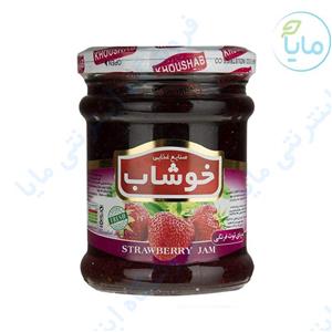 مربای توت فرنگی خوشاب مقدار 290 گرم Khoushab Strawberry Jam Gr 