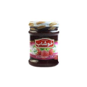 مربای توت فرنگی خوشاب مقدار 290 گرم Khoushab Strawberry Jam Gr 