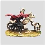 مجسمه اسکلت روح سوار مدل Colourful Ghost Rider کد Shah393