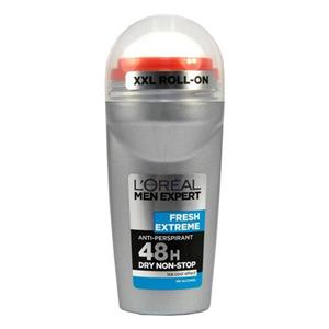 رول ضد تعریق مردانه لورآل مدل Invincible 96H حجم 50 میلی لیتر LOreal Invincible Roll-On Deodorant For Men 96H 50ml