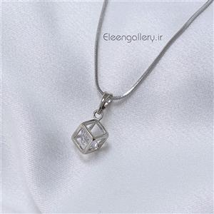 پلاک زنانه مکعبی ژوپینگ E-0781