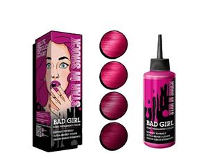 شامپو رنگ مو فانتزی برند دختر بد BAD GIRL BAD GIRL Color Shampoo انتخاب رنگ :Star In Shock 