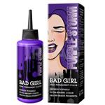 شامپو رنگ مو فانتزی برند دختر بد BAD GIRL Color Shampoo انتخاب Purple Storm 