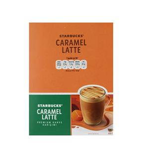 قهوه فوری استارباکس starbucks مدل کارامل لاته caramel latte پک 10 ساشه ای