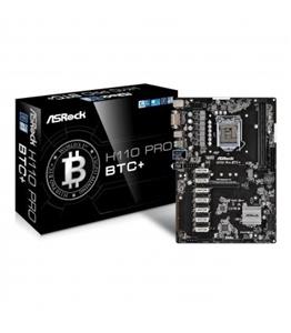 مادربرد ای اس راک مدل H110 Pro BTC Motherboard اتصال 13 کارت گرافیک برند ASROCK 