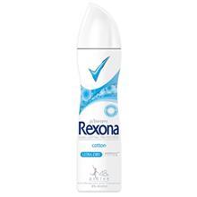 اسپری ضد تعریق زنانه رکسونا مدل Cotton حجم 150 میلی لیتر Rexona Cotton Spray 150ml For Women