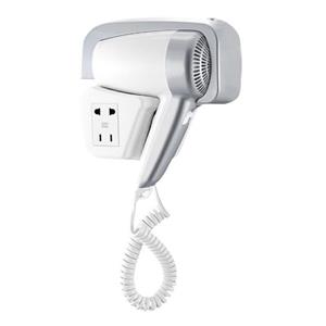 سشوار هتلی دیواری برند green (نقره ای)