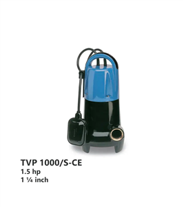 پمپ لجن کش سیستما (SISTEMA) مدل TVP 1000/S-CE