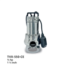 پمپ لجن کش استیل سیستما (SISTEMA) مدل TVX-550-CE