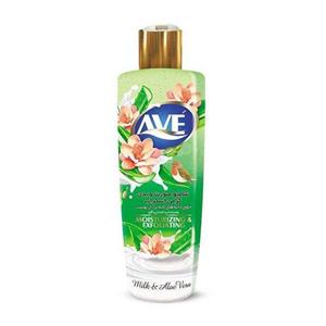 شامپو صورت و بدن کرمی اوه مدل Milk And Kakao مقدار 400 گرم Ave Milk And Kakao Creamy Shower Gel 400gr