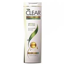 شامپو ضد شوره و تقویت کننده بانوان کلیر مدل Herbal Fusion حجم 200 میلی لیتر Clear Herbal Fusion For Women Shampoo 200ml